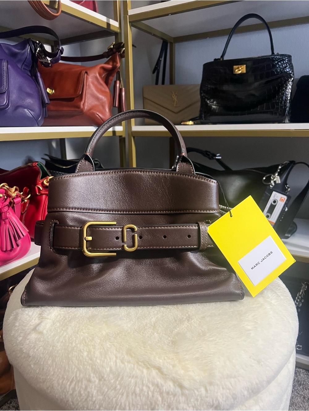 Marc Jacobs Small Dakota Satchel NWT 🤎